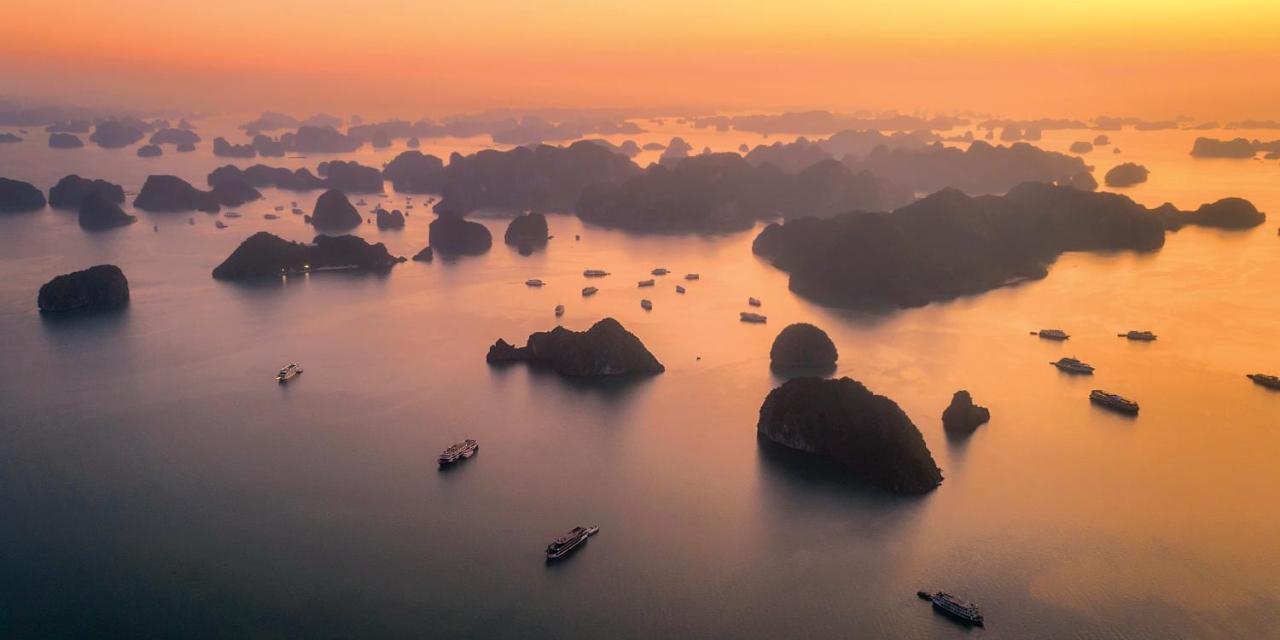 Sena Cruises - Wonder On Lan Ha Bay Hotell Ha Long Exteriör bild